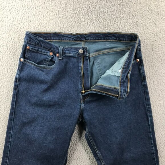 LEVIS 559 Mens Size 38x29 (tag 38x30) Relaxed Fit Straight Leg Blue Denim Jeans - Picture 6 of 16